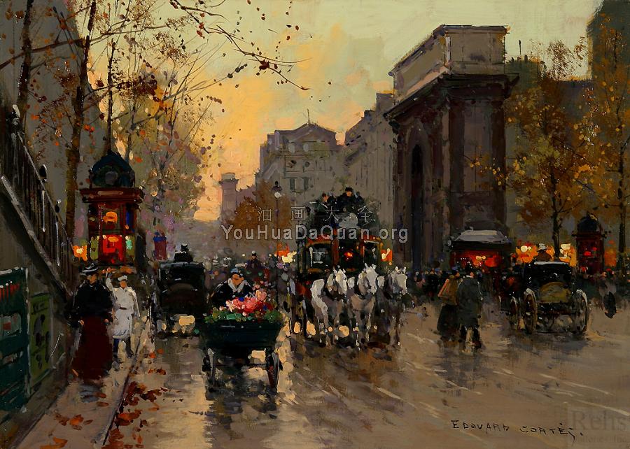 Porte St Martin - 爱德华·科尔特斯